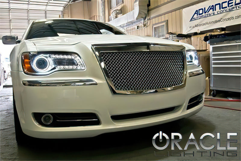 Oracle 11-19 Chrysler 300C DRL Upgrade w/ Halo Kit - ColorSHIFT w/ 2.0 Controller