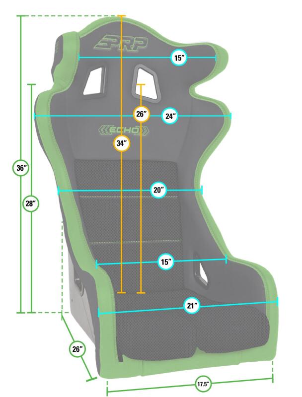 PRP Echo Composite Seat