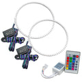 Oracle Jeep Wrangler JL/JT LED Surface Mount Headlight Halo Kit - w/ Simple Controller