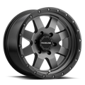 Raceline 935G Defender 17x9in / 8x165.1 BP / 0mm Offset / 130.81mm Bore - Gunmetal Wheel