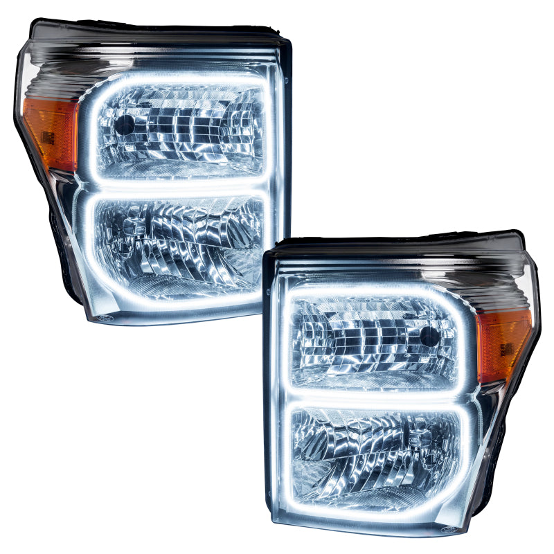 Oracle 11-16 Ford F250/350 LED HL - ColorSHIFT w/o Controller