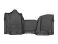 WeatherTech 15-19 Chevrolet Silverado 2500HD/3500HD Front FloorLiner for Vinyl Floors - Black