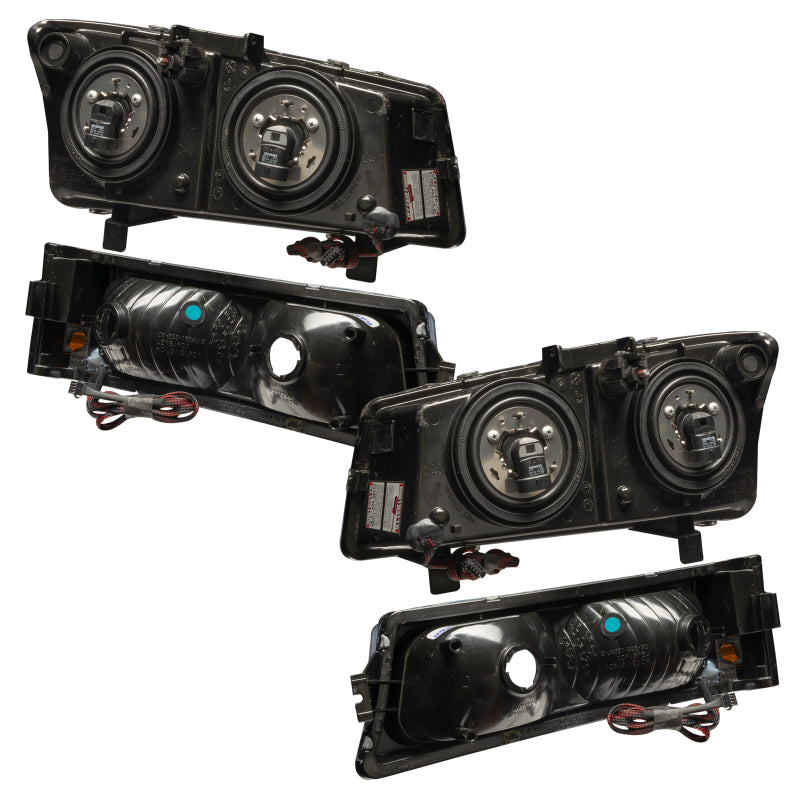 Oracle 03-06 Chevy Silv Pre-Assembled Headlights w/ Parking Lights - w/ Simple Controller