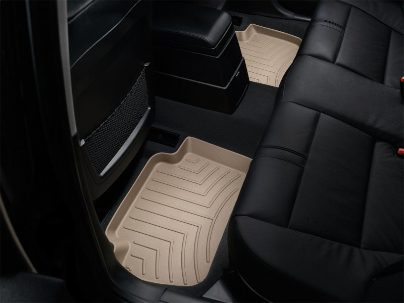 WeatherTech 04+ BMW X3 Rear FloorLiner - Tan