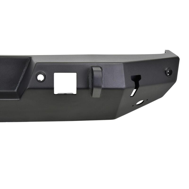 Westin 18-19 Jeep Wrangler JL WJ2 Rear Bumper w/ Sensors (Excl. Wrangler JK) - Textured Black
