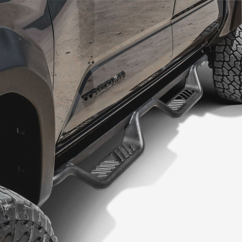 Westin 2024-2026 Toyota Tacoma Dbl Cab Outlaw Drop Nerf Step Bars - Textured Black