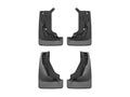 WeatherTech 2026 Honda Passport Front & Rear No Drill Mudflaps - Black