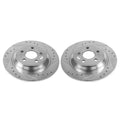 Power Stop 11-15 Volvo S60 Rear Evolution Drilled & Slotted Rotors - Pair
