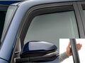 WeatherTech 10-24 Toyota 4Runner Front Front Side Window Deflectors - Matte Blk