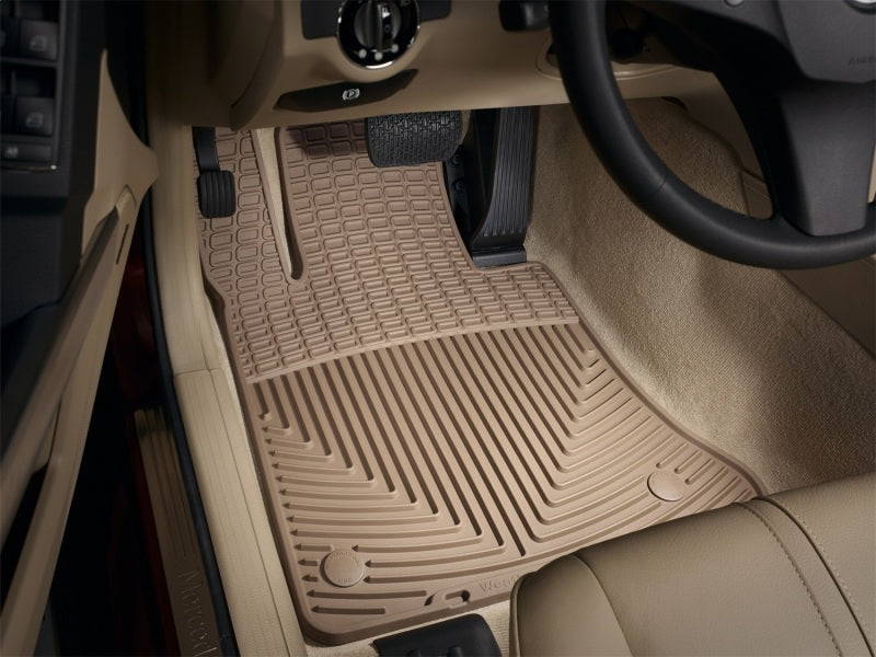 WeatherTech 09+ Mercedes-Benz GLK-Class (X204) Front Rubber Mats - Tan
