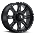 Raceline 981 Raptor 20x9in / 6x139.7 BP / 20mm Offset / 106.1mm Bore - Satin Black Wheel