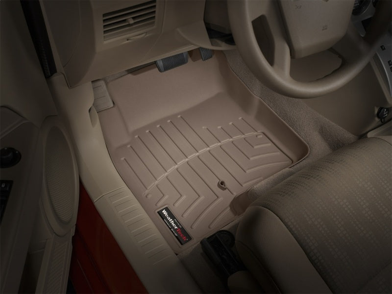 WeatherTech 07+ Jeep Patriot Front FloorLiner - Tan