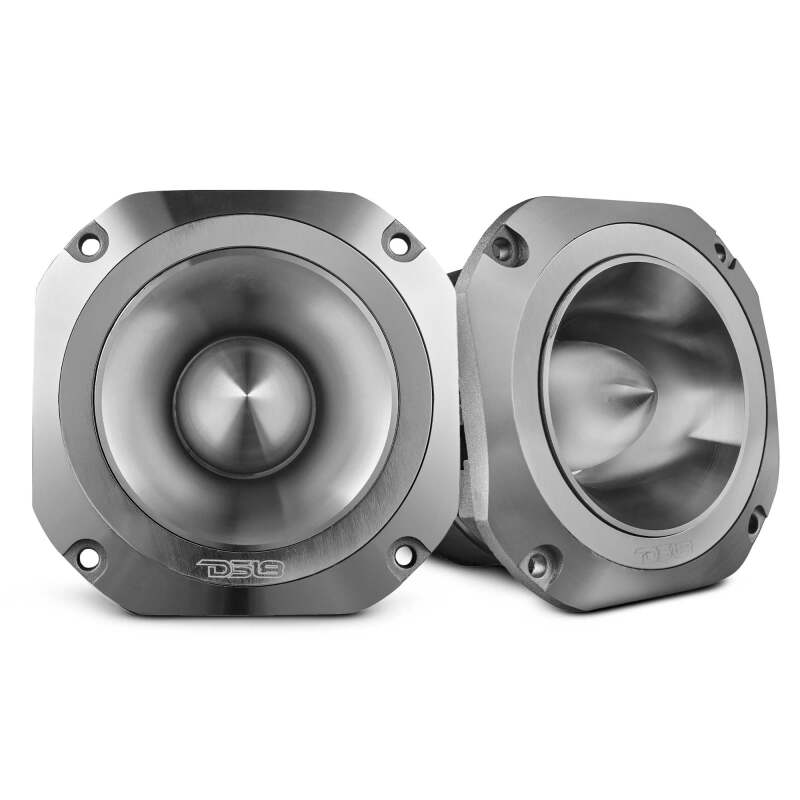 DS18 4in Super Bullet Tweeter 200 Watts RMS 1.5in Titanium Vc 8 ohm Silver