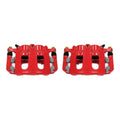 Power Stop 11-17 Ford Explorer Front Red Calipers w/Brackets - Pair