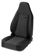 Bestop 76-86 Jeep Cj7 Front Trailmax II Sport Seat (Center Fabric Insert Black Denim)