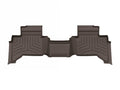 WeatherTech 6 or 7 Passenger Seating with No GX Cool Box Rear FloorLiner HP - Cocoa