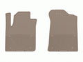 WeatherTech 11-13 Infiniti QX / 14-18 QX80 / 17-18 Nissan Armada Front Rubber Mats - Tan