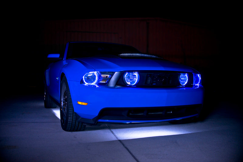 Oracle Ford Mustang GT/V6 10-12 Halo Kit - ColorSHIFT w/ BC1 Controller