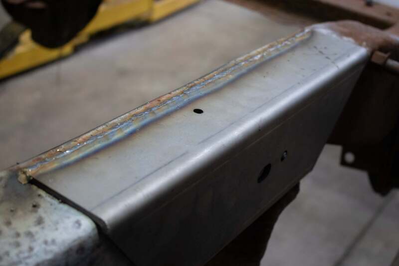 Rust Buster Over Axle Frame Section