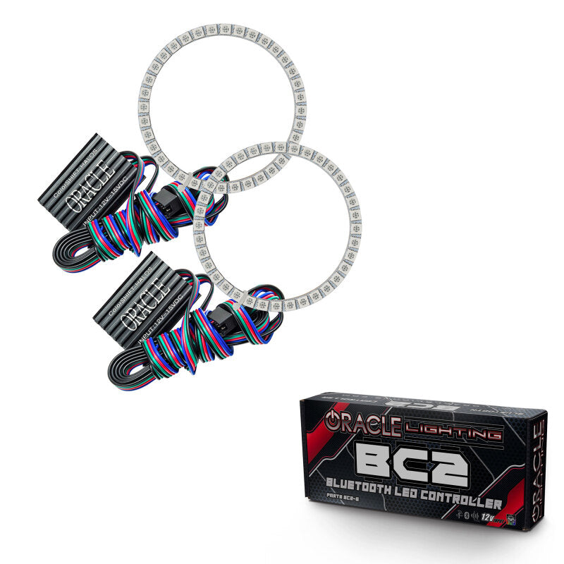 Oracle Dodge Charger 11-14 Projector Halo Kit - ColorSHIFT w/ BC1 Controller