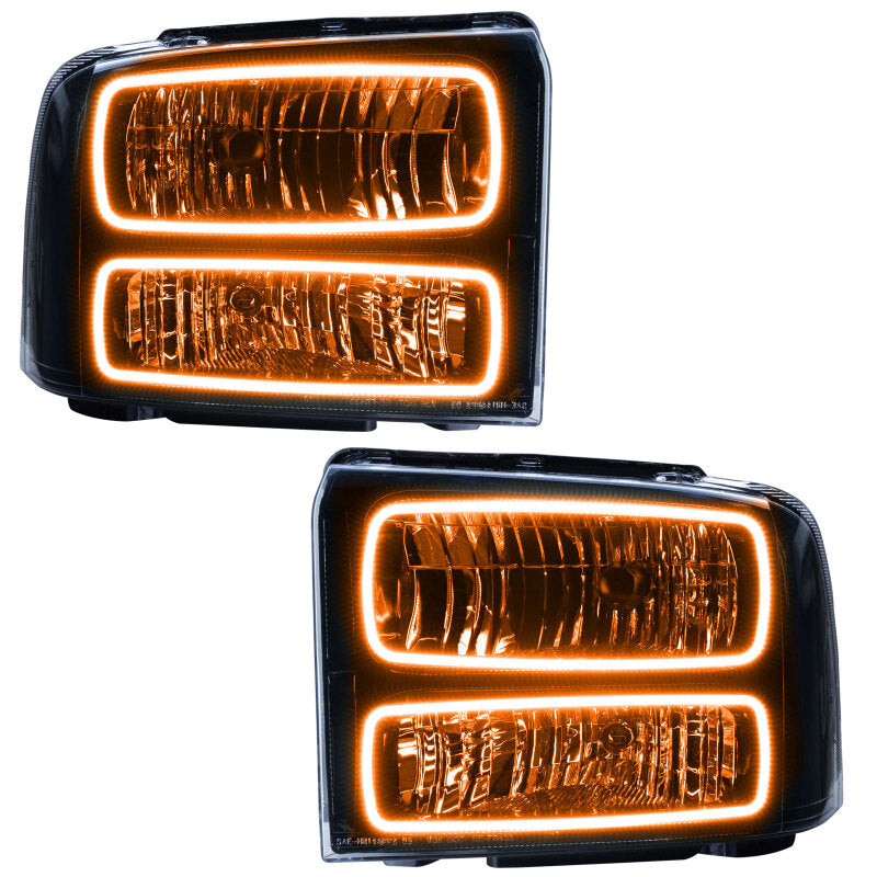 Oracle 05-07 Ford F-250/350 SMD HL - Black - ColorSHIFT