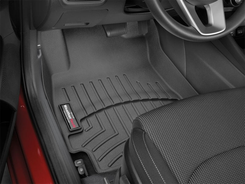 WeatherTech 19+ Kia Forte Sedan Front FloorLiner - Black