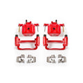 Power Stop 06-12 Mitsubishi Eclipse Rear Red Calipers w/Brackets - Pair