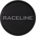 Raceline Center Cap - 4X137/156 - Satin Black w/Decal Pack