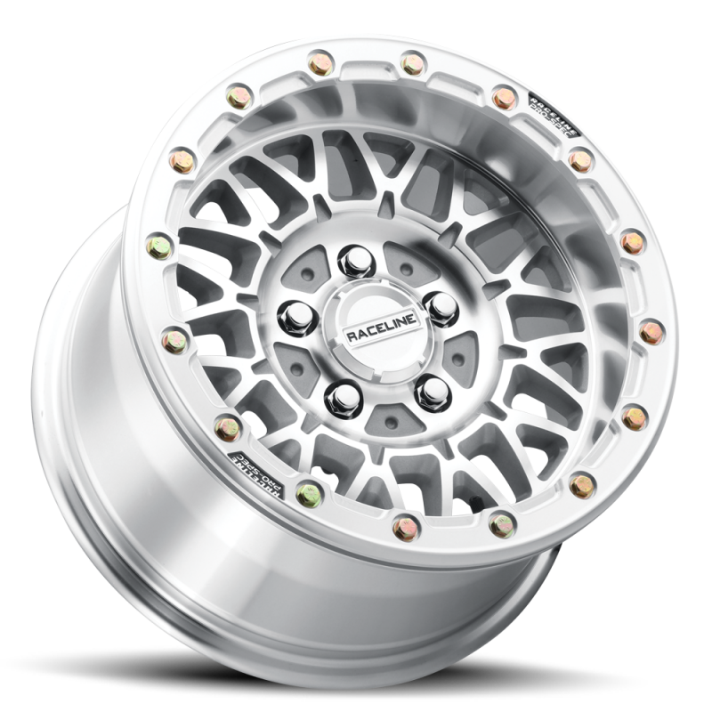 Raceline A15 Omega 15x7in / 6x139.7 BP / 38mm Offset / 132.5mm Bore - Machined