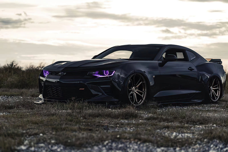Oracle 16-18 Chevy Camaro Dynamic Headlight DRL Upgrade Kit - ColorSHIFT - Dynamic