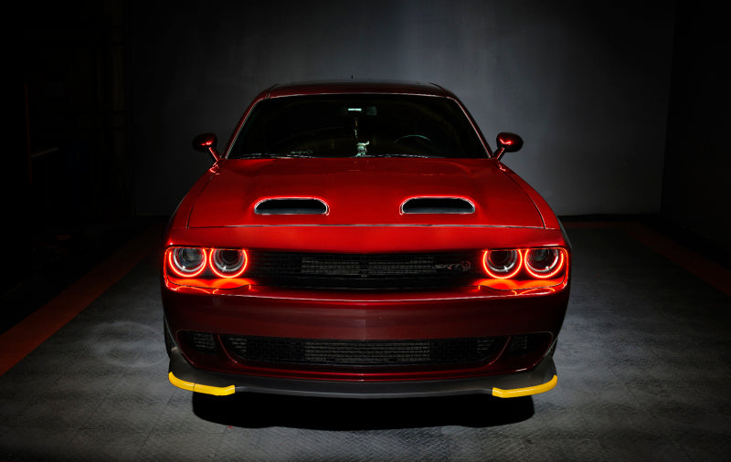 Oracle Dodge Challenger 15-21 LED Waterproof Halo Kit - ColorSHIFT w/o Controller