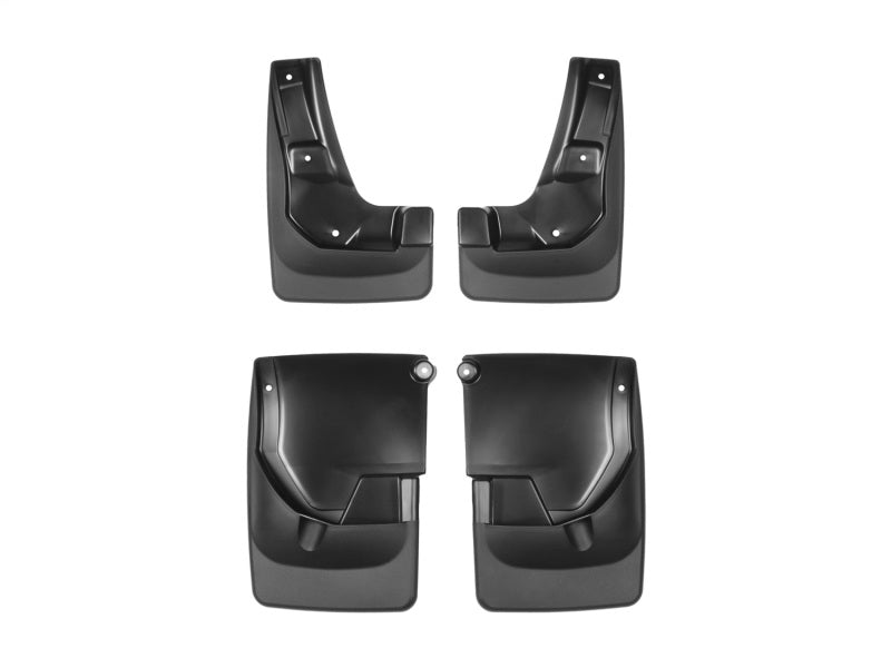 WeatherTech 13-18 Toyota Rav4 No Drill Mudflaps - Black