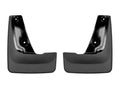 WeatherTech 2022 Hyundai Tucson (Does not fit XRT) No Drill Front MudFlaps- Black