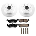 Power Stop 96-02 Ford Crown Victoria Rear Z17 Evolution Geomet Coated Brake Kit