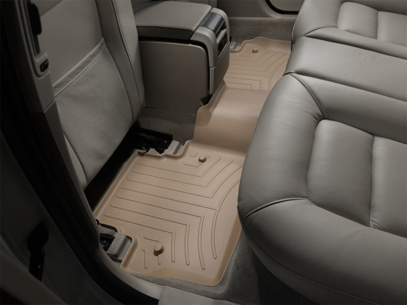 WeatherTech 07+ Volvo S80 Rear FloorLiner - Tan
