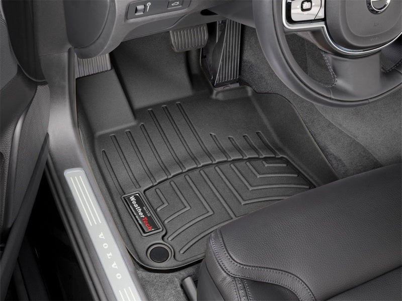 WeatherTech 2018+ Volvo V90 Front FloorLiner - Black
