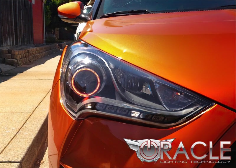 Oracle Hyundai Veloster 11-13 Halo Kit - ColorSHIFT w/ BC1 Controller