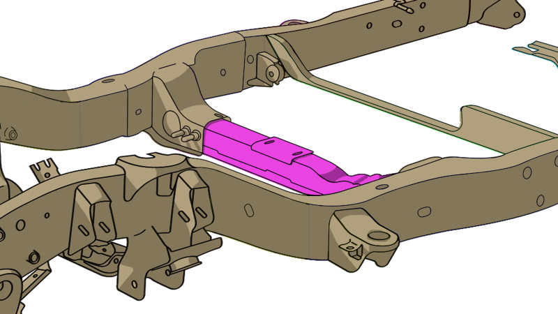 Rust Buster Transmission Crossmember