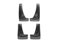WeatherTech 17-23 GMC Acadia/Acadia Denali (w/AT Pkg / w/o Asst Steps) No Drill Mudflaps - Black