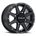 Raceline A92B Hostage 12x7in / 4x110 BP / 10mm Offset / 83.8mm Bore - Satin Black Wheel