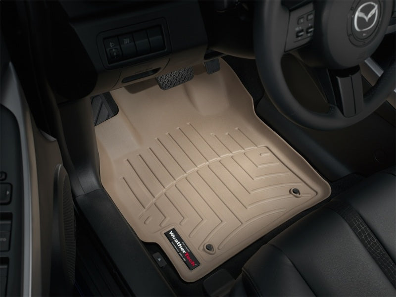 WeatherTech 07+ Mazda CX-7 Front FloorLiner - Tan