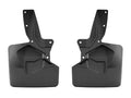 WeatherTech 21-23 Ford Bronco (225/265/285 Width Tire Sizes) Front No Drill Mudflaps - Black