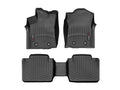 WeatherTech 2018+ Toyota Tacoma Front and Rear FloorLiner - Black (Fits Access/Double Cab)