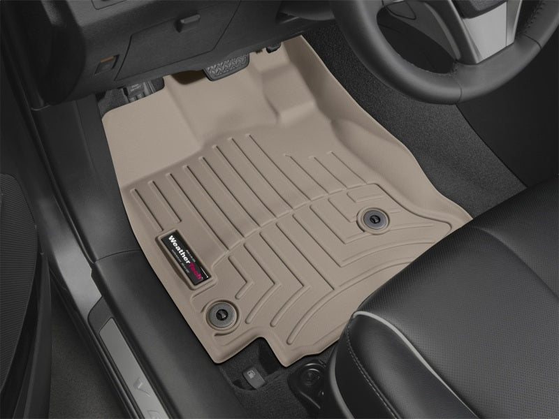 WeatherTech 13+ Toyota Venza Front FloorLiner - Tan