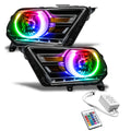 Oracle 10-14 Ford Mustang HL (Non-HID) - ColorSHIFT w/ Simple Controller