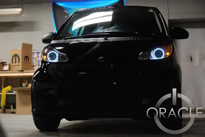 Oracle 08-13 Smart ForTwo LED Headlight Halo Kit - Green