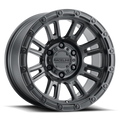 Raceline 956B Compass 17x8.5in / 5x150 BP / 0mm Offset / 110.3mm Bore - Satin Black Wheel