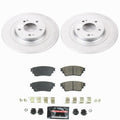 Power Stop 18-20 Mitsubishi Eclipse Cross Rear Z23 Coated Brake Kit