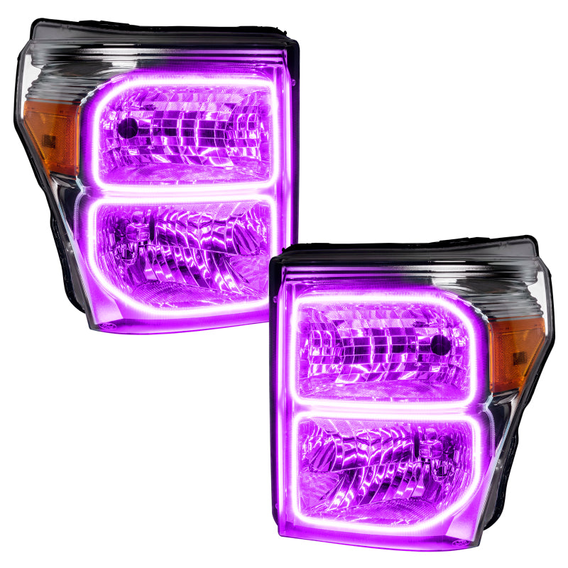 Oracle 11-16 Ford F250/350 LED HL - ColorSHIFT w/ Simple Controller