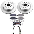 Power Stop 95-00 Lexus LS400 Rear Z23 Coated Brake Kit